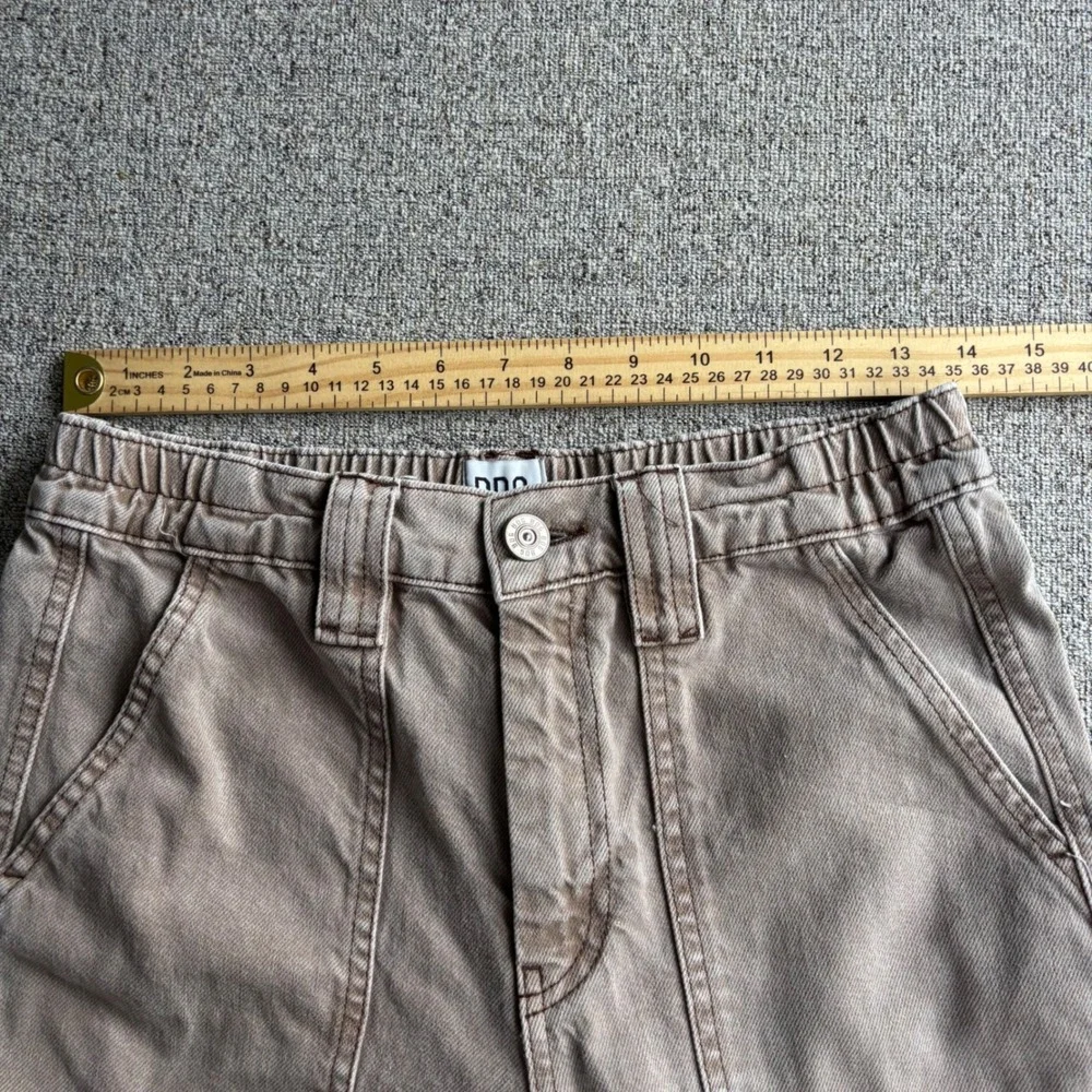 BDG Pants Mens 27x30 Skate Cargo Brown Relaxed Wide Leg Urban Outfitters
